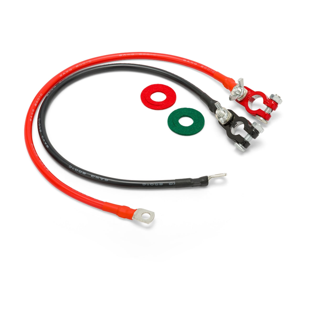 Coppia di cavi per collegamento batteria