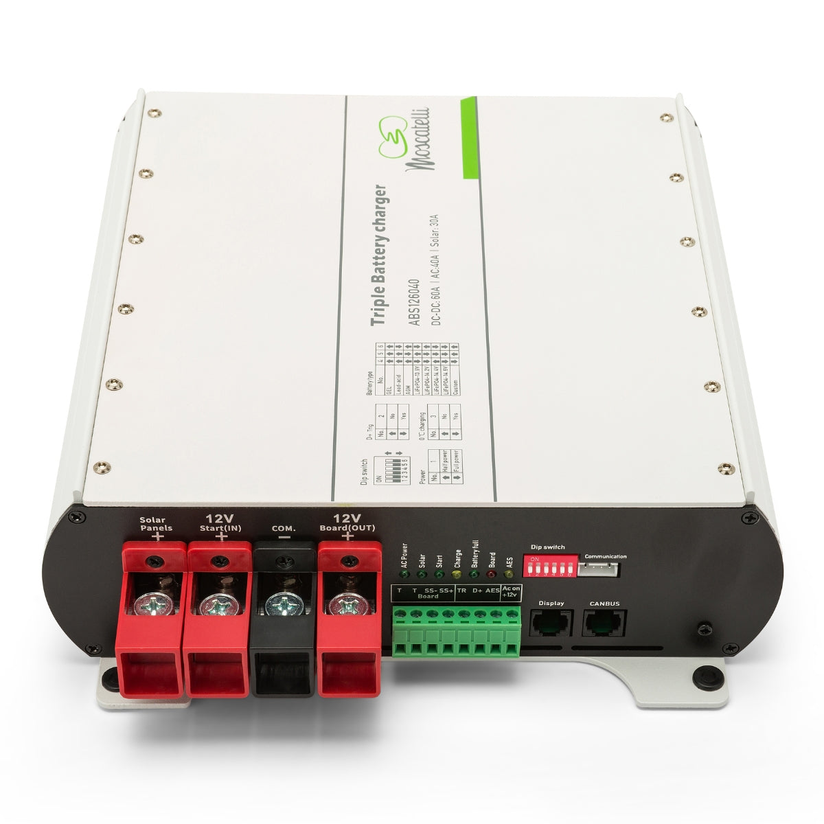 Caricatore Triplo MPPT 20A - DC/DC 30A - AC/DC 20A