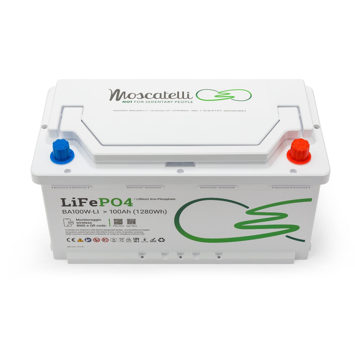 Batteria Litio Moscatelli 100Ah L5