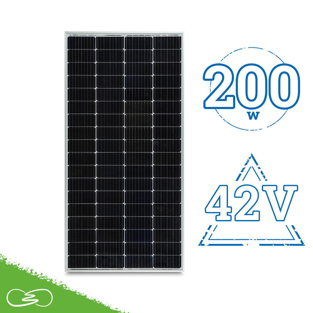 PANNELLO SOLARE OFF GRID 200W - 42V