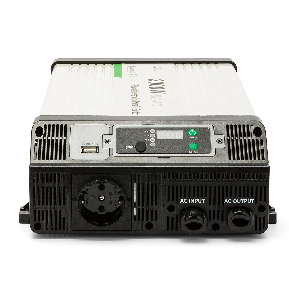 Inverter 2000W a onda pura con bypass