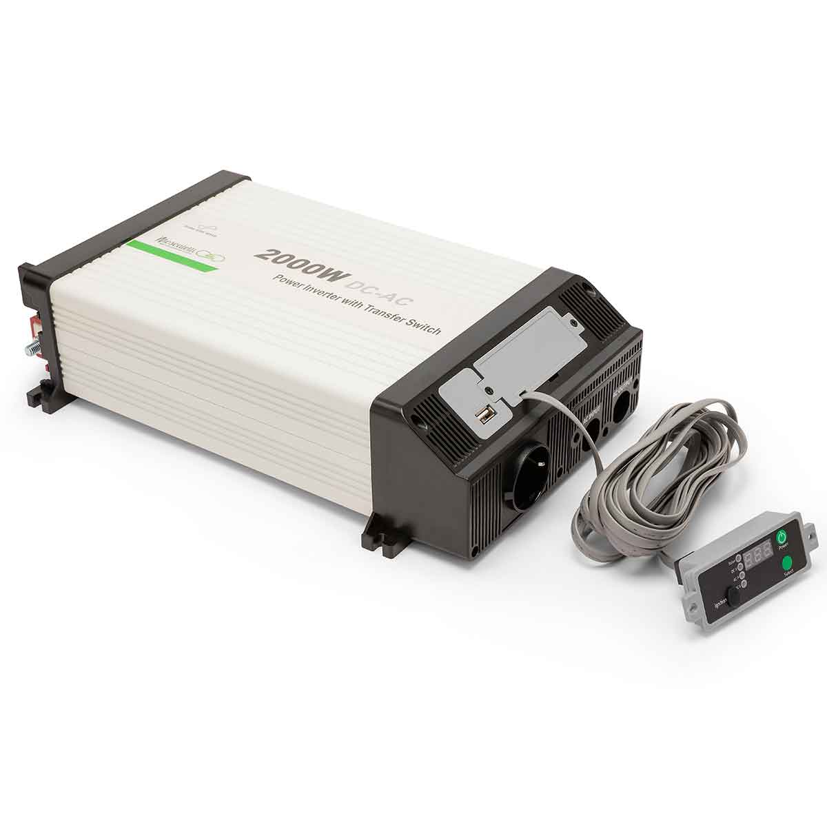 Inverter 1000W a onda pura con bypass