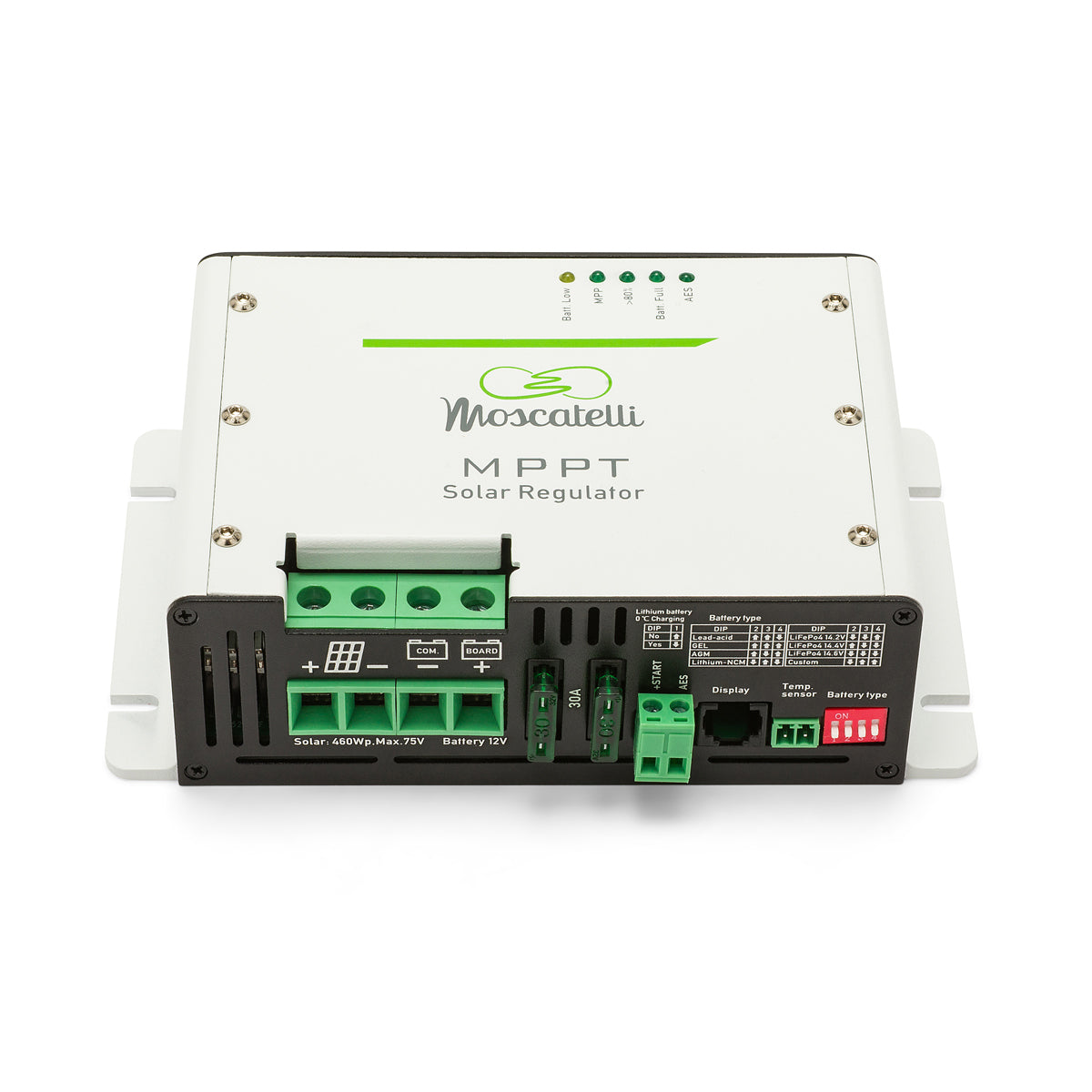 Moscatelli High Voltage MPPT Regulator with CanBus - 35A