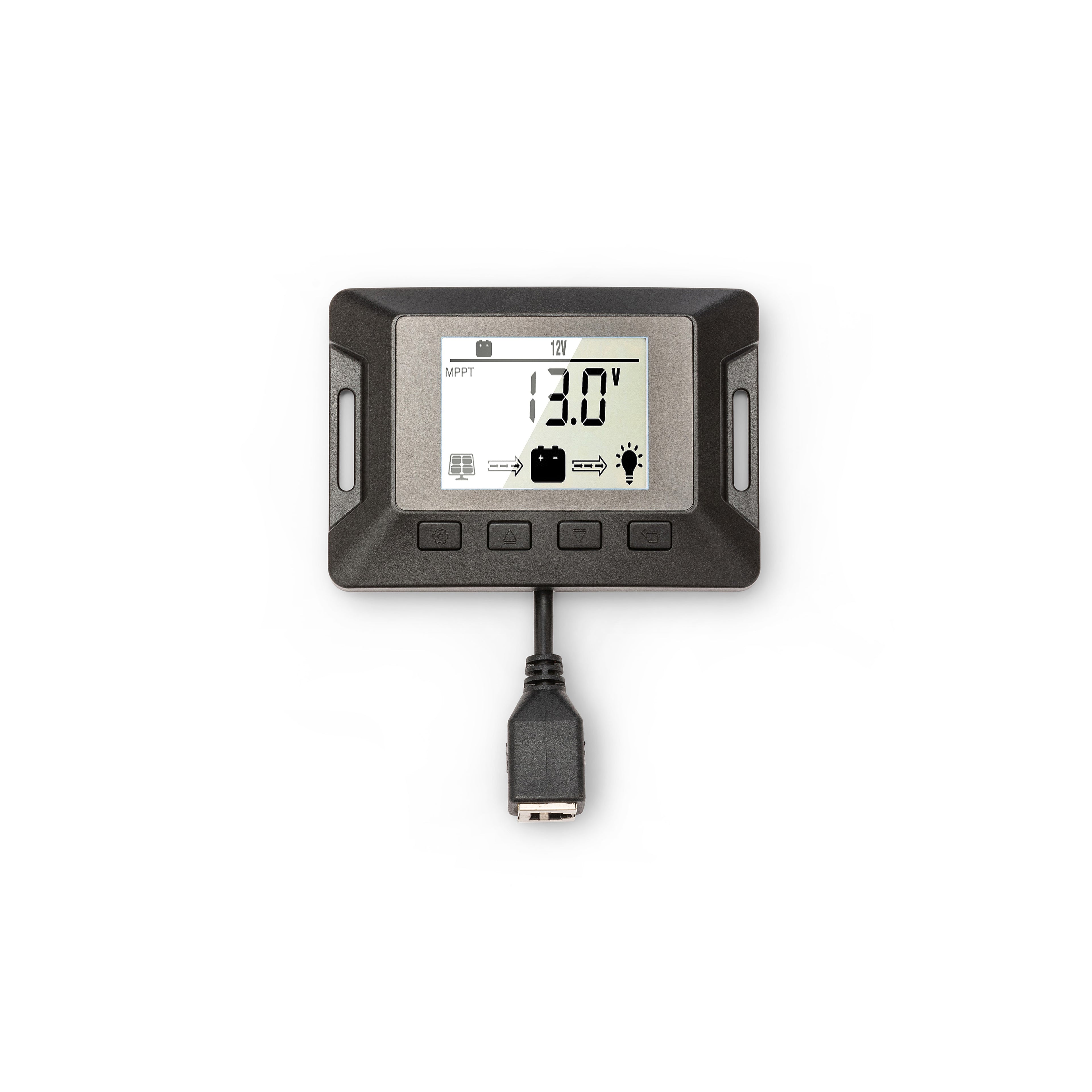 Convertitore DC DC con Regolatore MPPT integrato - Monitor incluso