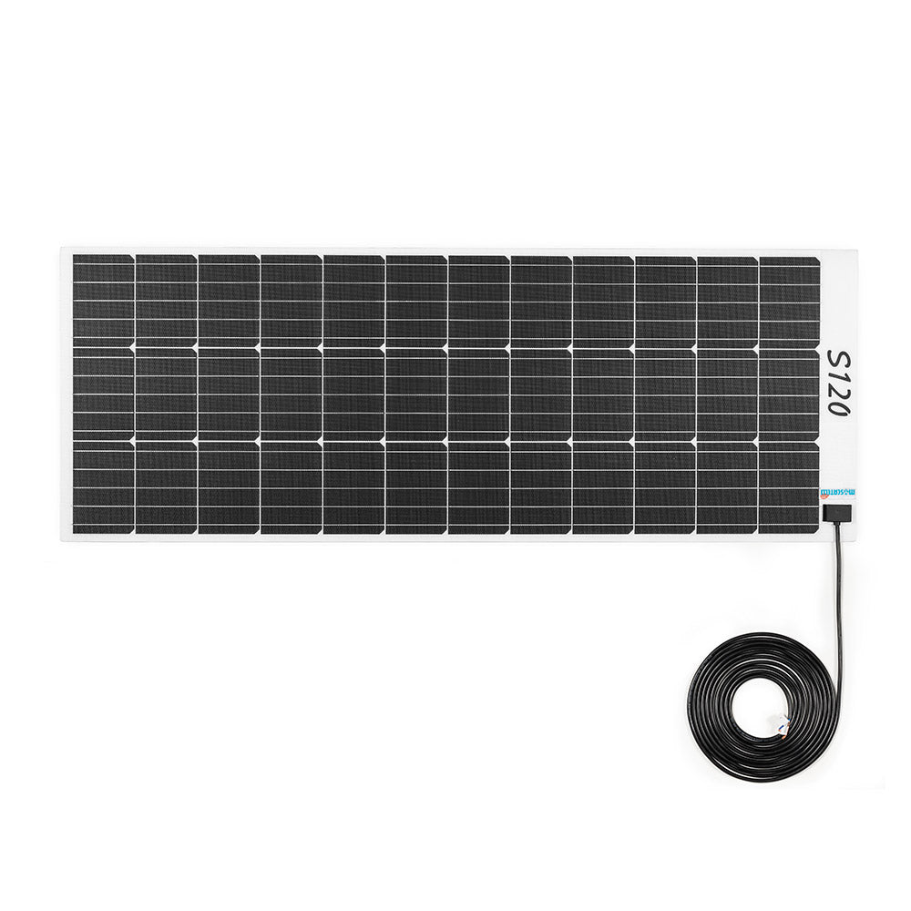 Kit solaire 120W panneau souple avec passe-toit - Solu'Sun