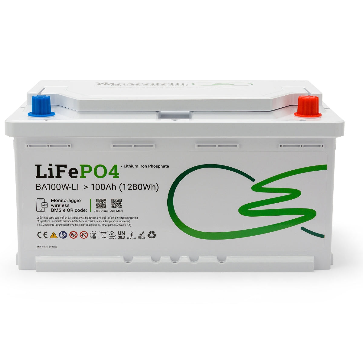 Batteria Litio Moscatelli 100Ah L5