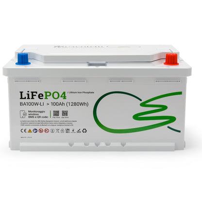 Batteria Litio Moscatelli 100Ah L5