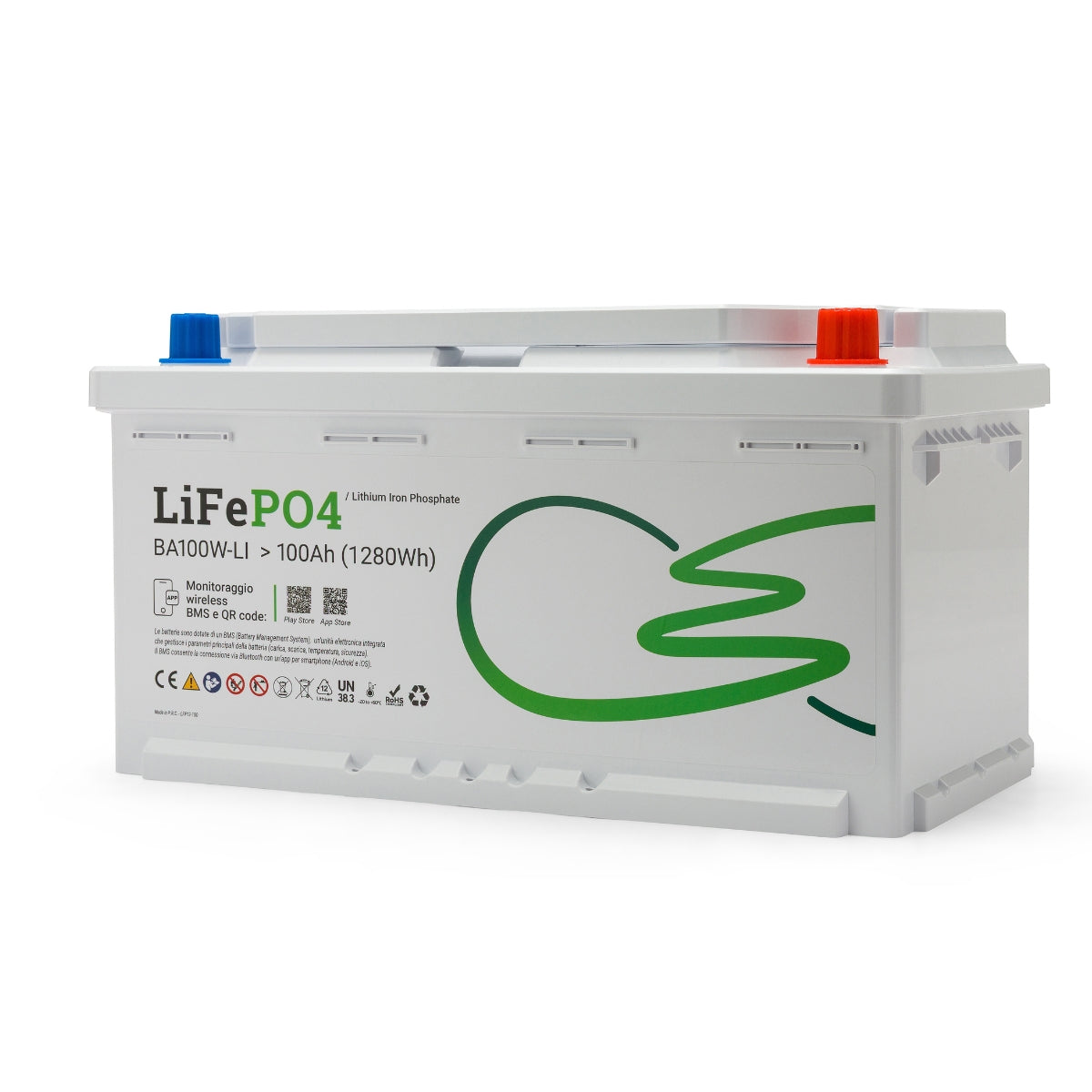 Batteria Litio Moscatelli 100Ah L5