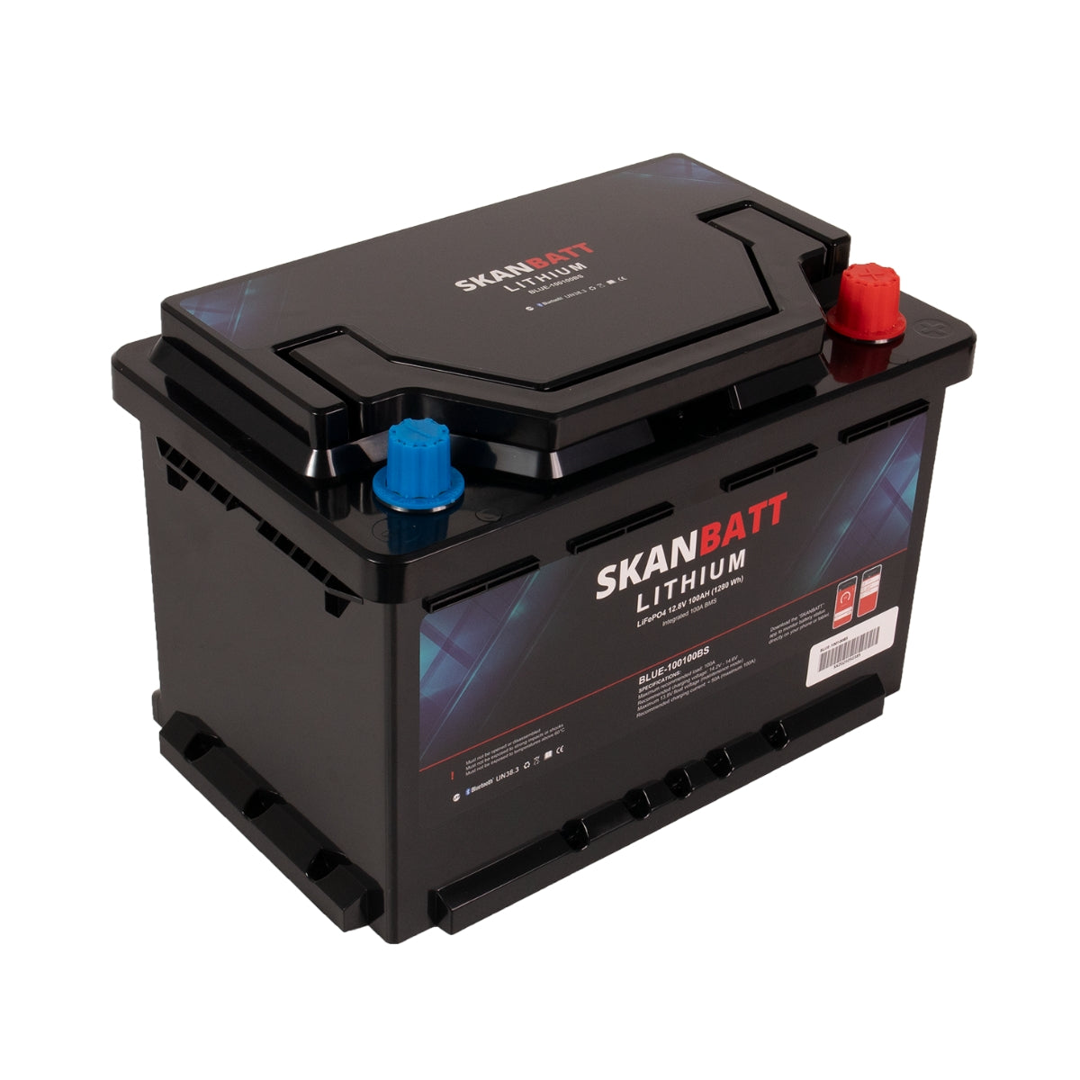 SKANBATT Lithium 12V 100AH - L3
