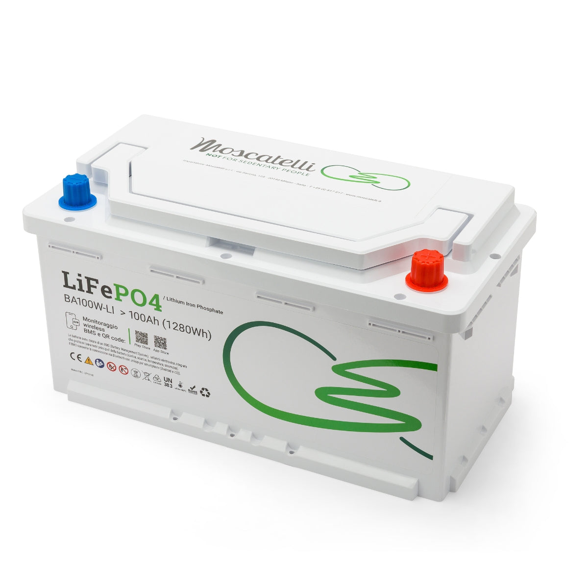 Batteria Litio Moscatelli 100Ah L5