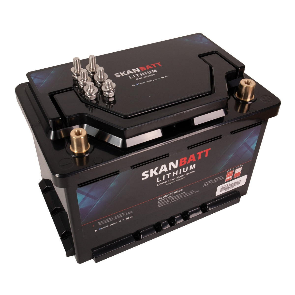 SKANBATT Lithium 12V 100AH - L3