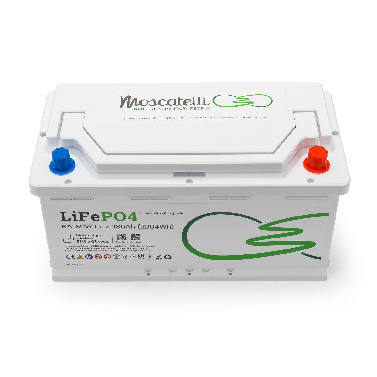 Batteria Litio Moscatelli 180Ah L5