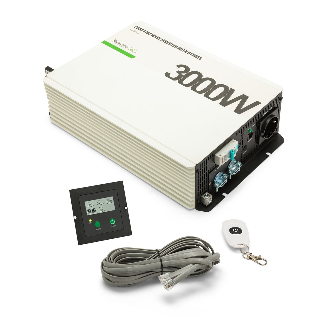 Nuovo Inverter 3000W a onda pura con bypass e RCD