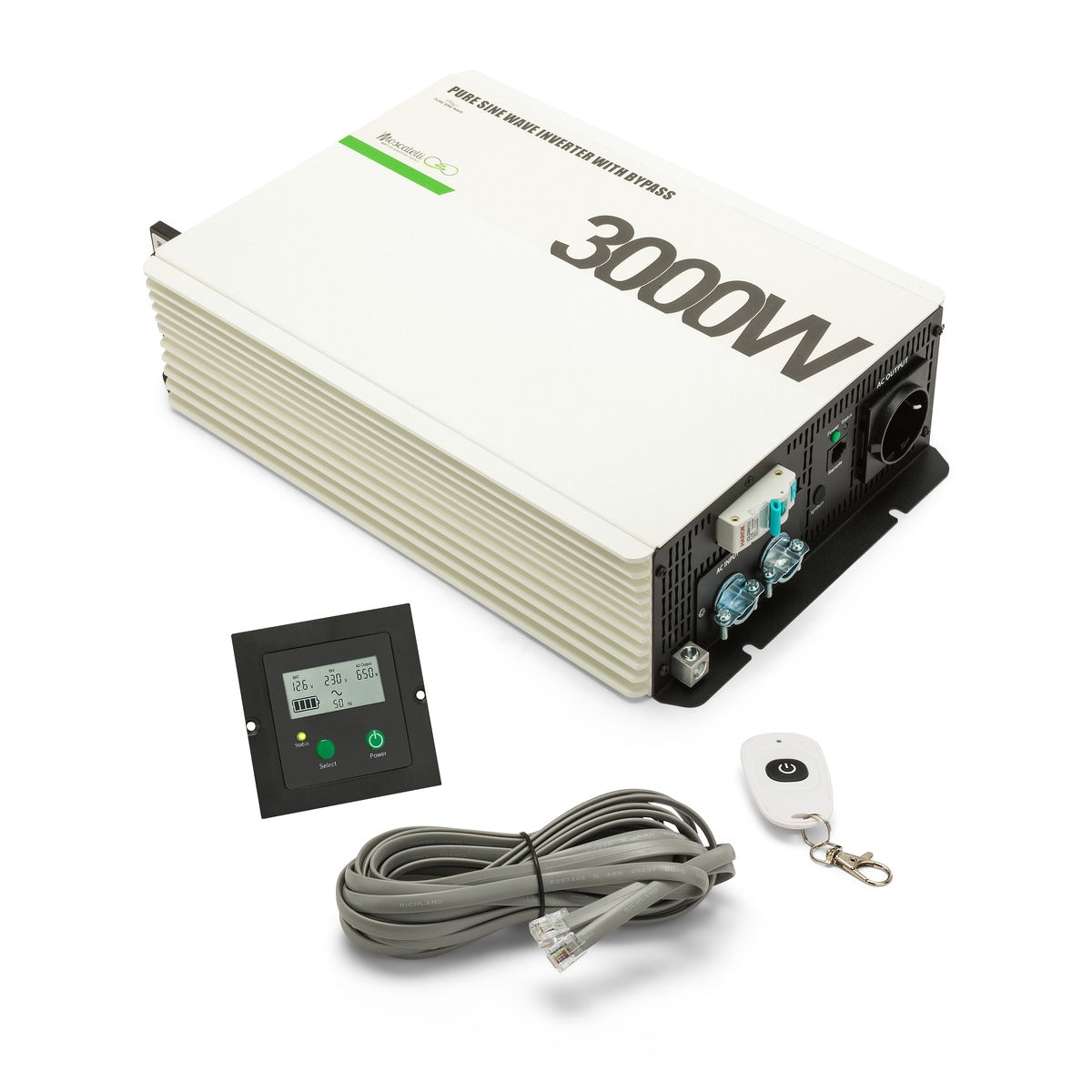 Nuovo Inverter 3000W a onda pura con bypass e RCD