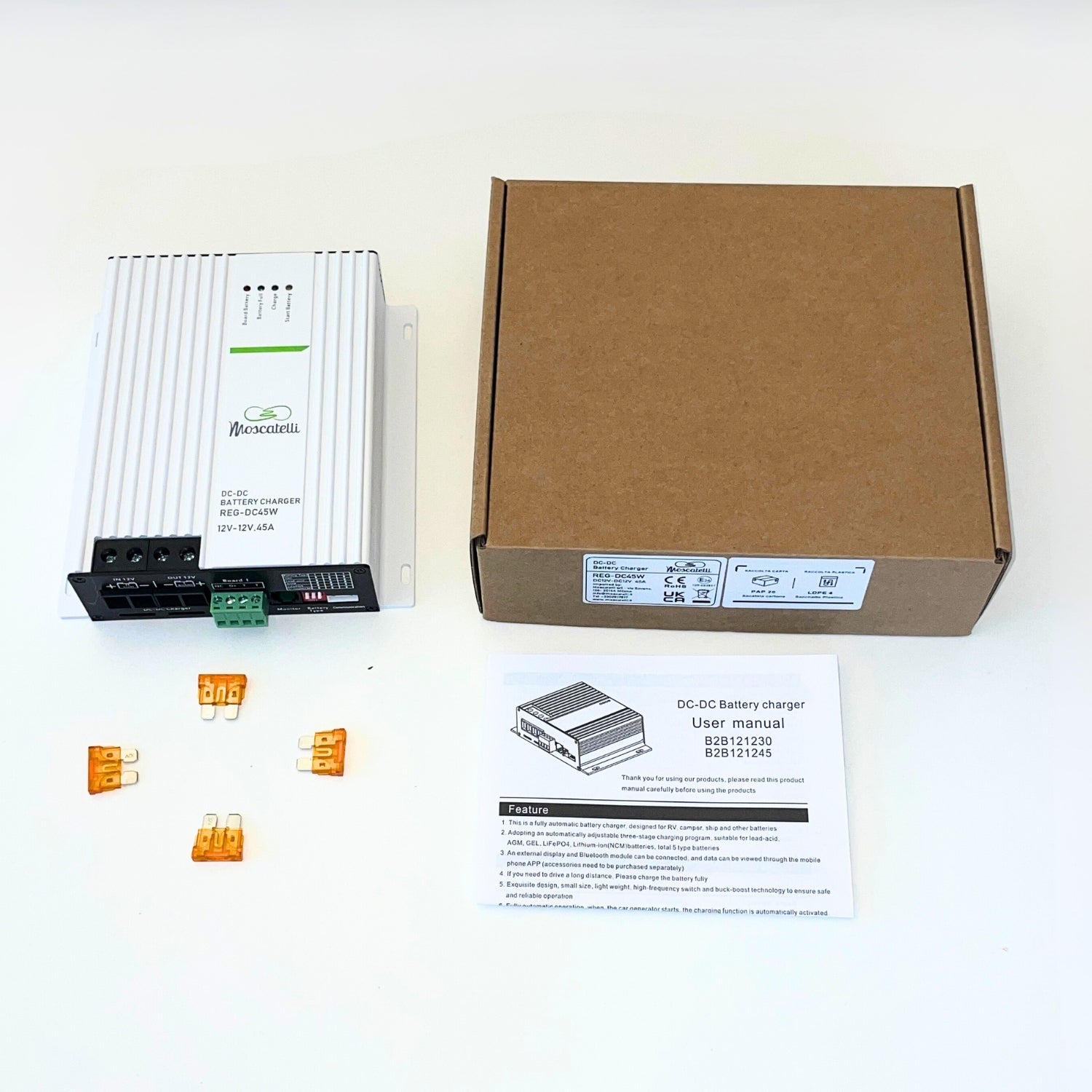 Convertitore DC-DC 45A Moscatelli