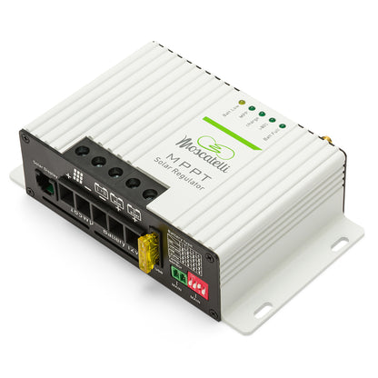 Regolatore MPPT 12 A DUO – fusibile esterno – Bluetooth Integrato - Bianco