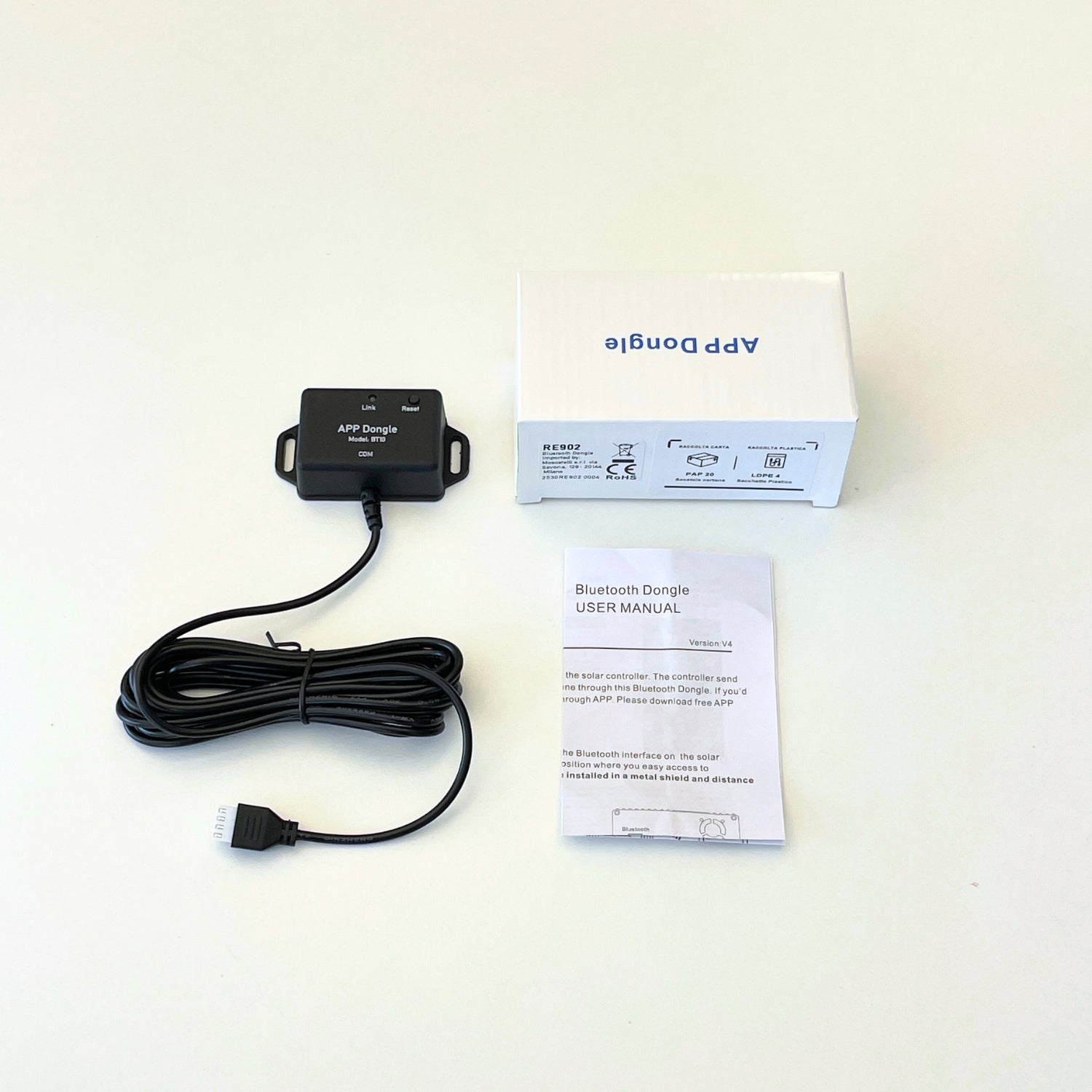 Bluetooth module for MPPT charge controllers