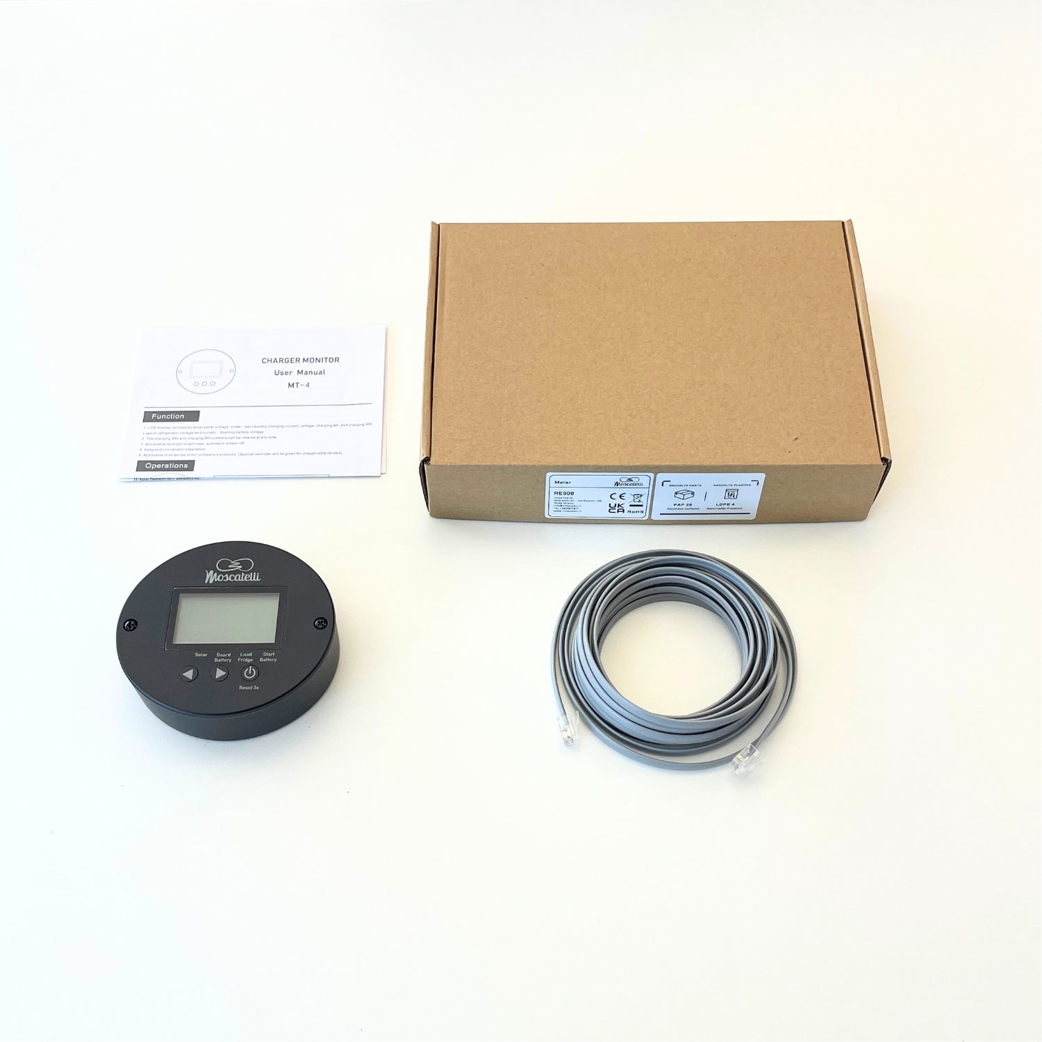 New External Display for Moscatelli MPPT Regulators