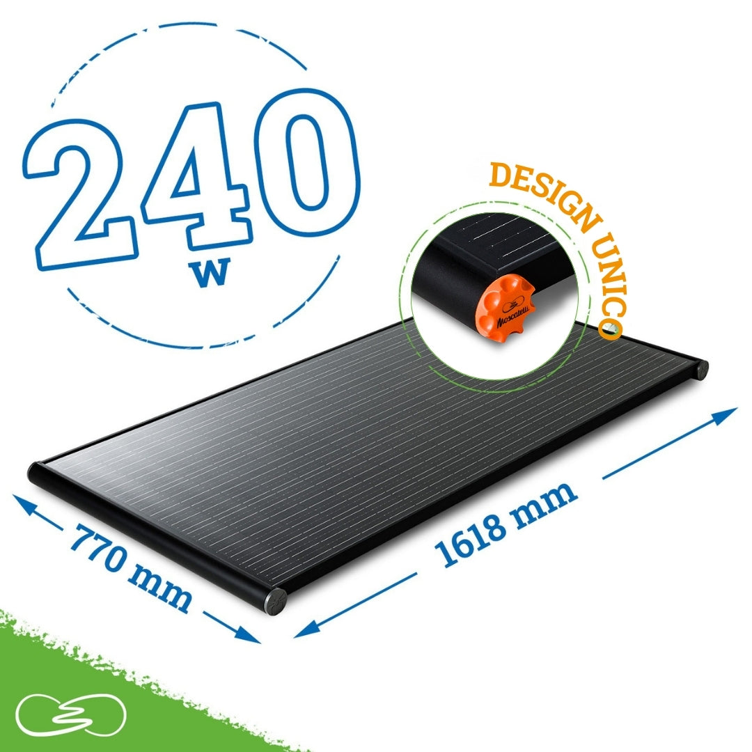 240W BLACK BOOST CAMPER SOLAR PANEL