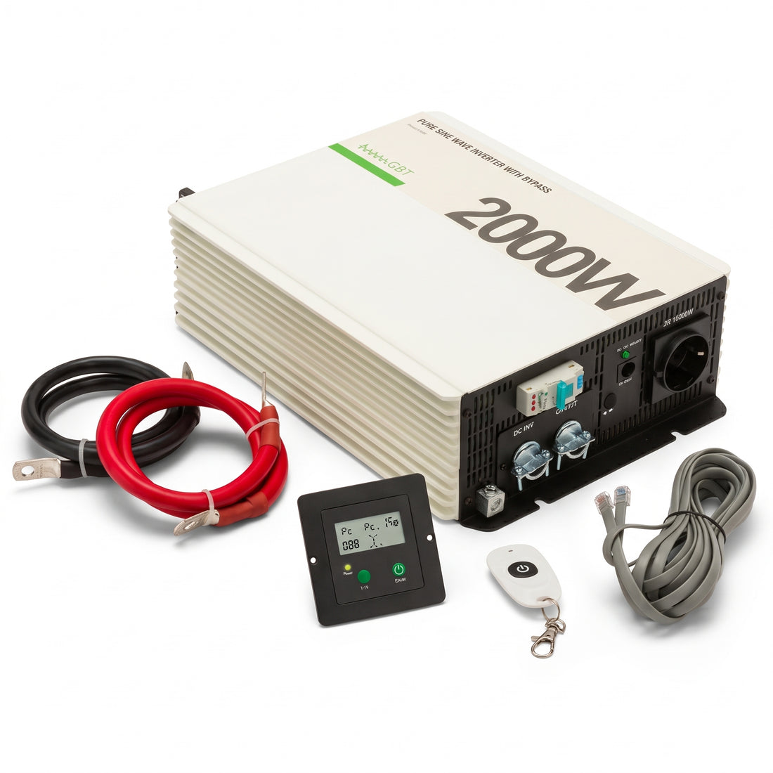 Nuovo Inverter 2000W a onda pura con bypass e RCD