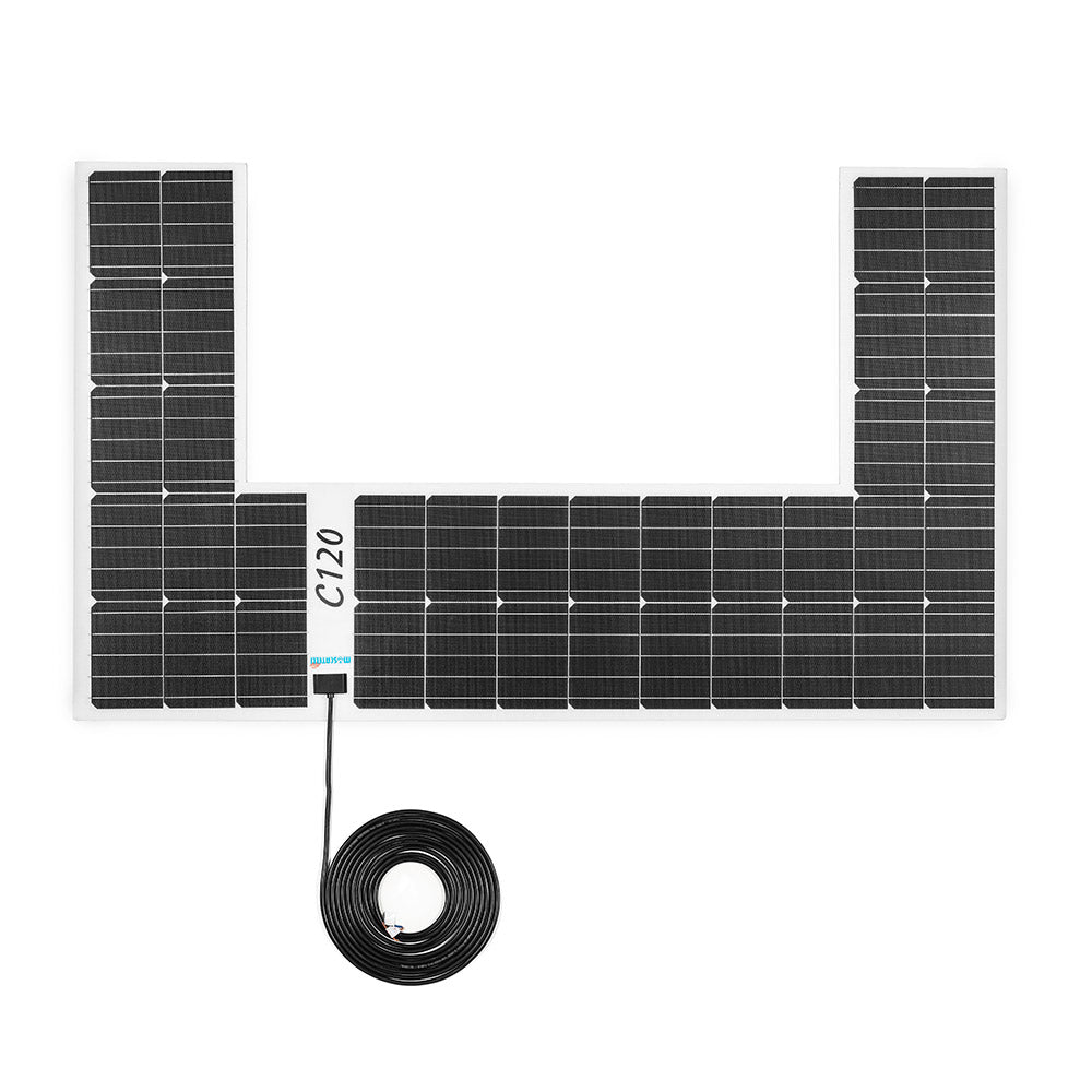 SOLAR PANEL VAN FIXED ROOF DUCATO E-VAN 120W C SHAPED - C120